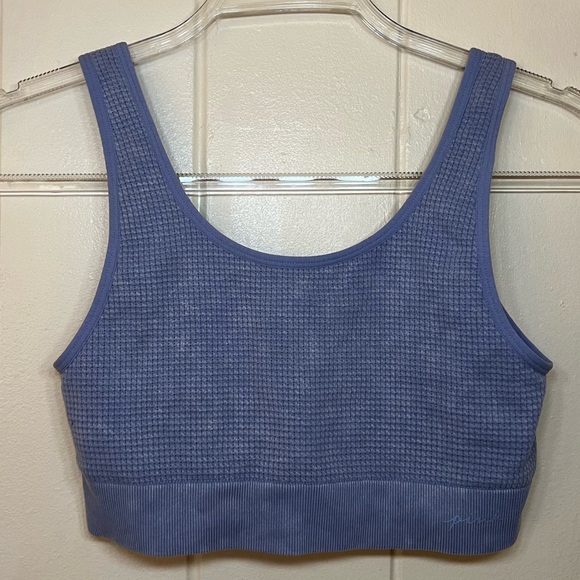 SOLD Victoria Secret PINK Cute & Comfy Light Purple/Blueish Bra Size Medium - Picture 2 of 6